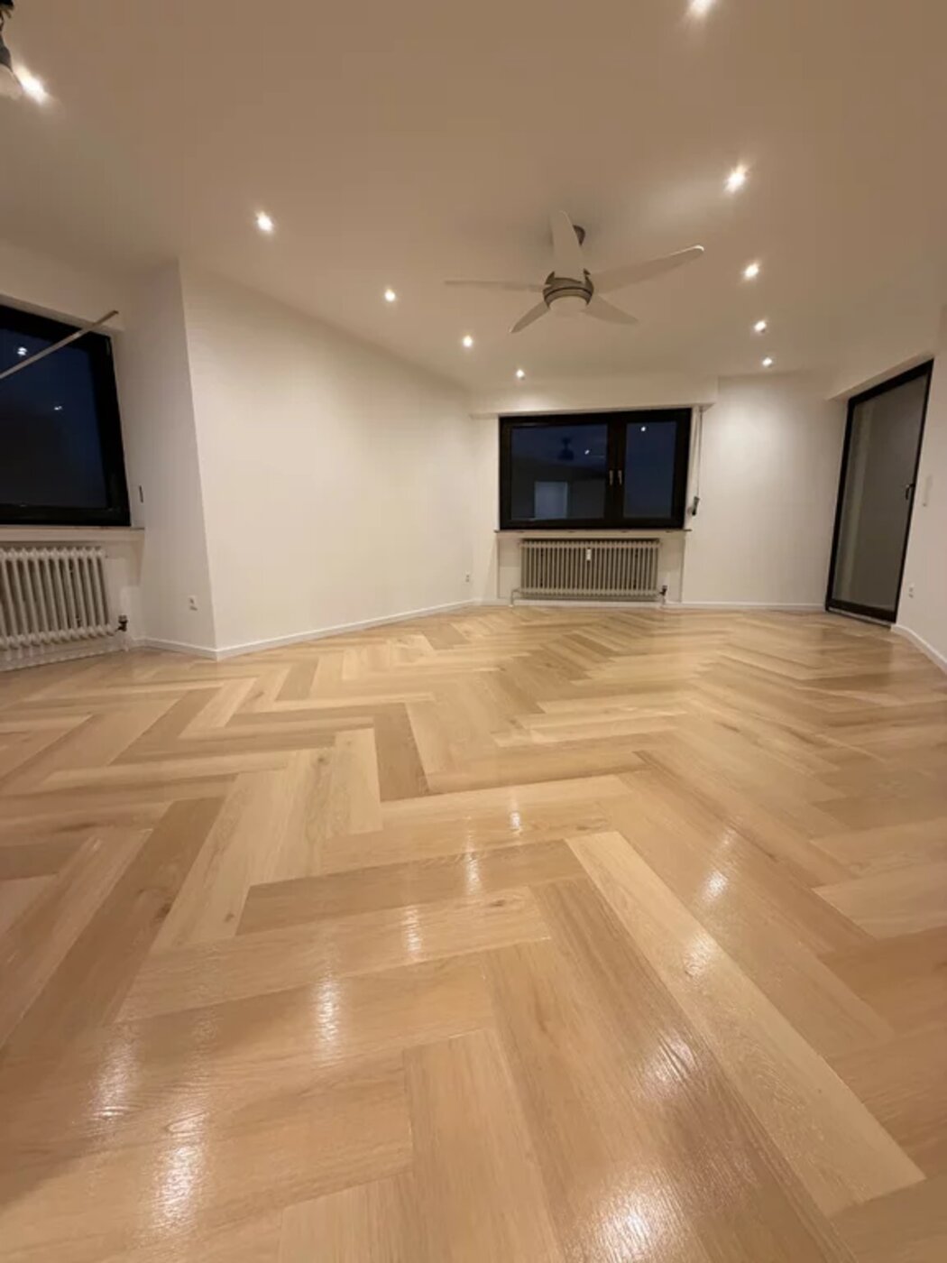 Wohnung im Neuaufbau nach Trockenbau – nachher